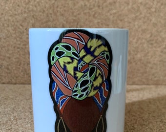 11 oz mug "Headwrap Queen".