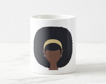 Afro Girl 11oz Ceramic Mug