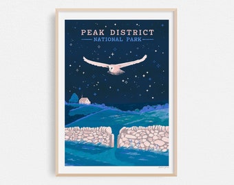 Peak District National Park England, Travel Print, Poster, Housewarming Gift, Home Decor