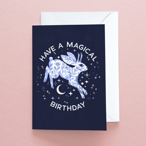 Greetings Card - Have a Magical Birthday Jackalope Card