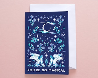 Greetings Card - You're So Magical Sphynx Card