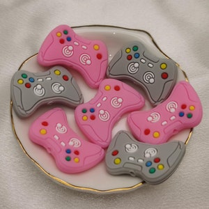 Silicone Bead Xbox Game Controller Focal Bead DIY Charm Pen Finding AS0109