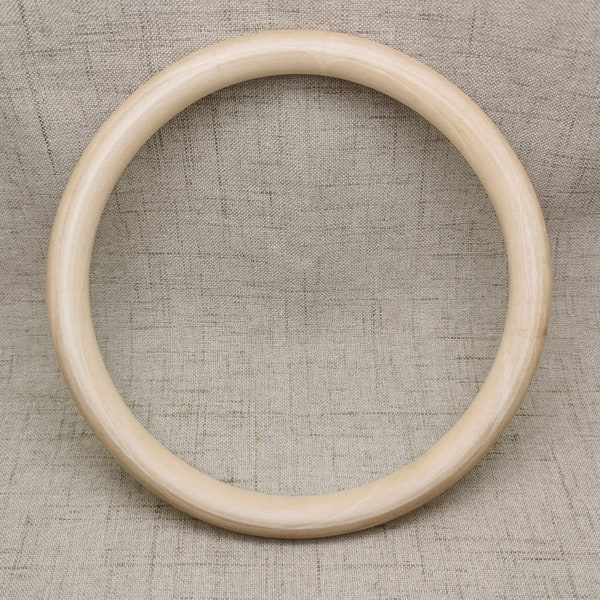 Round Wood Pendant Etsy