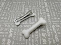 white color plastic resin Halloween bone alligator hair clip , handmade hair accessory head barrette clip headband jewelry finding AH0087