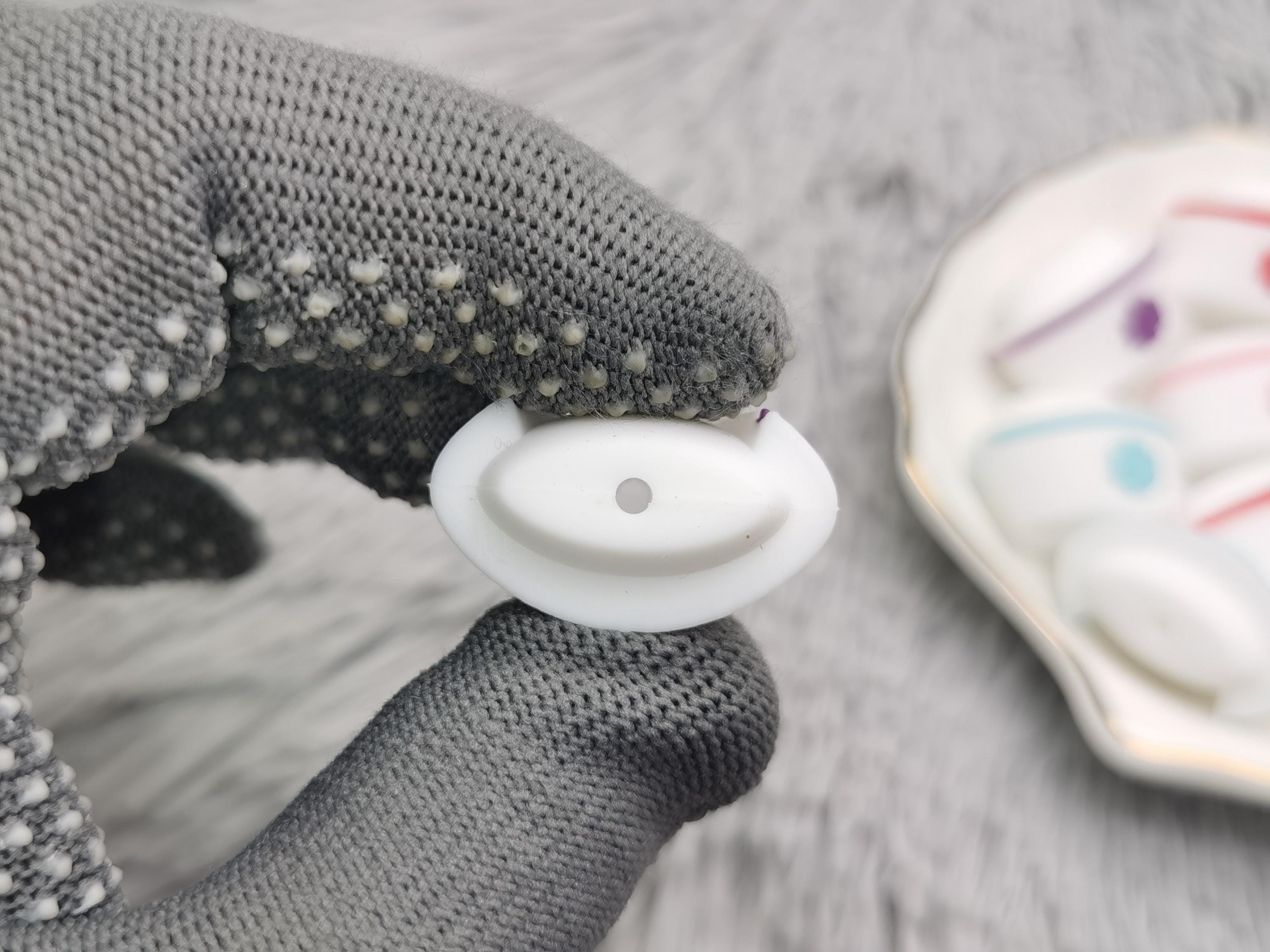 KISSITTY Silikonperlen Krankenschwester-Motiv – 16 Stück, Für DIY-Schmuck, Schlüsselanhänger, Armbänder & Accessoires