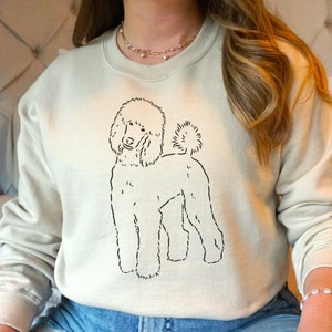 Spoo Sweatshirt, Poodle Sweatshirt, Standard Poodle, Gift for Mom, Poodle Mom, Poodle Life, Dogs, Dog Mom, Gift, Poodle Sweater, Mom Gift