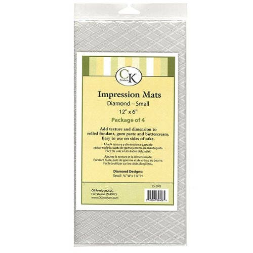 Diamond Quilted Impression Mats Set Of 4