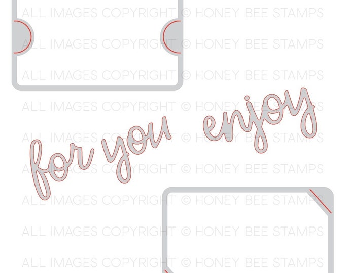 Gift Card Slots | Honey Cuts | Steel Craft Dies