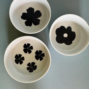 Handmade Ceramic Flower Trinket Dish: Cottagecore Jewelry Holder
