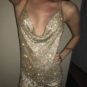 Kendall jenner rhinestone dress clearance