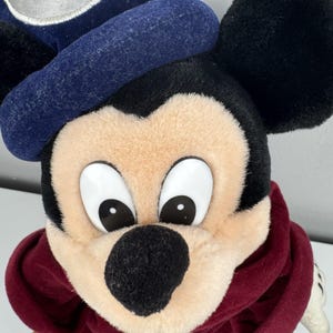 Vtg 90s Disney Fantasia Sorcerer Mickey Mouse Plush Wizard Hat Doll 14" image 19