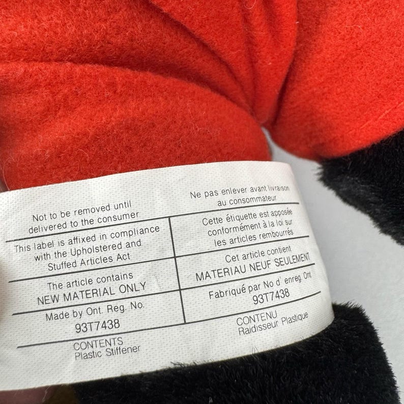 Vtg 90s Disney Fantasia Sorcerer Mickey Mouse Plush Wizard Hat Doll 14" image 8