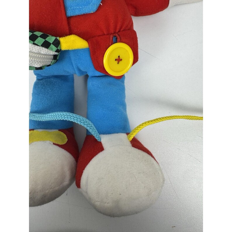 Vtg 90s Disney Mickey Mouse Learn to Dress Me Plush Doll Mattel Arco Toys image 5