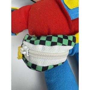 Vtg 90s Disney Mickey Mouse Learn to Dress Me Plush Doll Mattel Arco Toys image 3