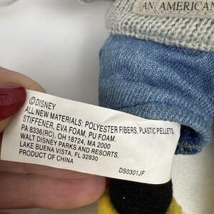 American Patriotic Flag Mickey Mouse from Walt Disney World 9" Plush Has Tags image 3