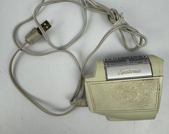 Vtg Sunbeam Shavemaster SM-X Electric Razor Mid Century Tested Powers On