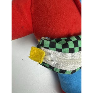 Vtg 90s Disney Mickey Mouse Learn to Dress Me Plush Doll Mattel Arco Toys image 13