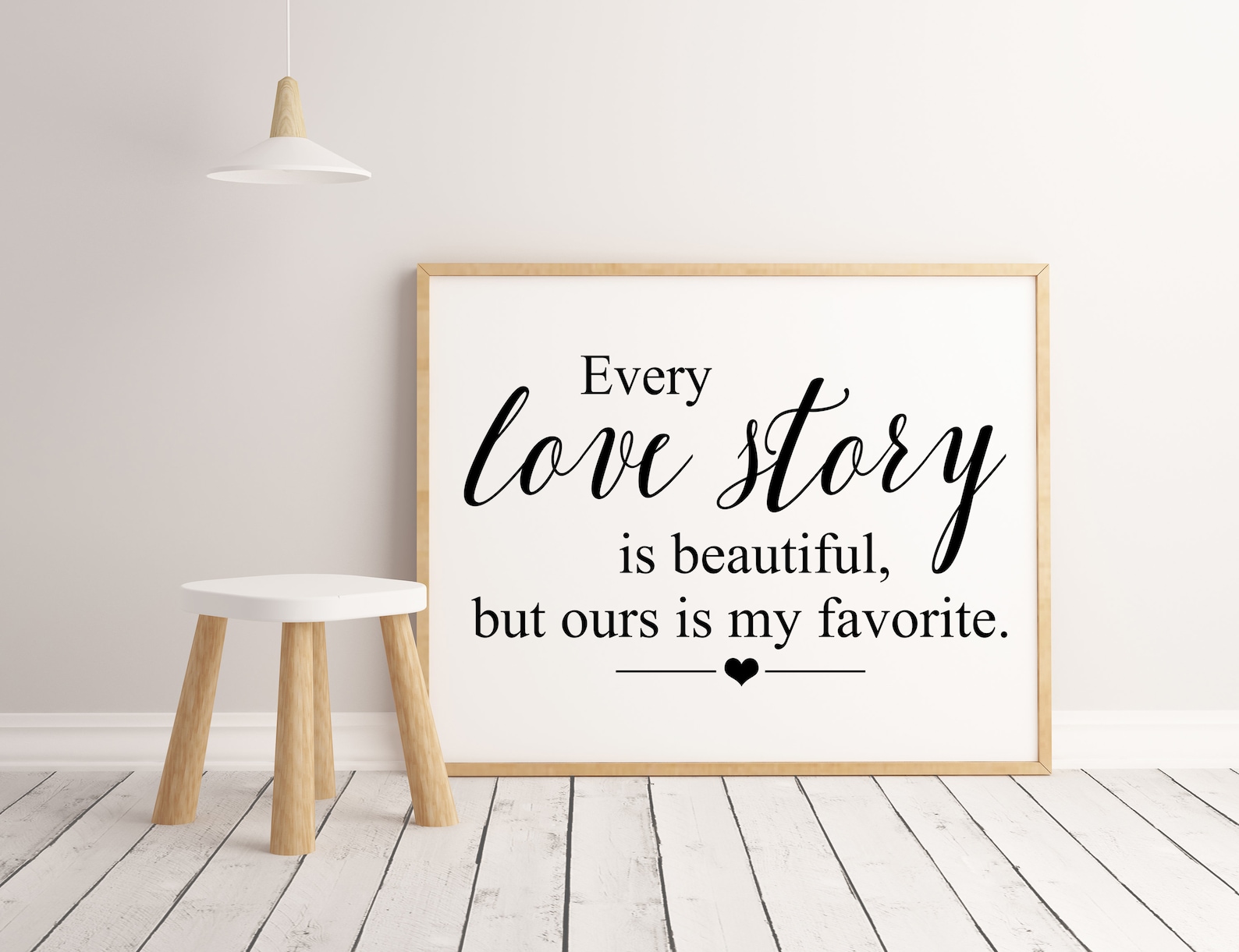 Every Love Story is Beautiful but Ours is My Favorite Printable Quote ...