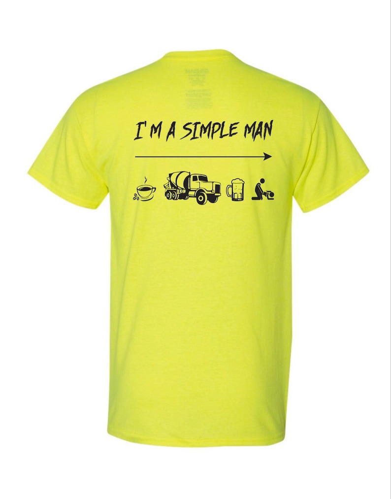Simple Man Concrete Shirt - Etsy