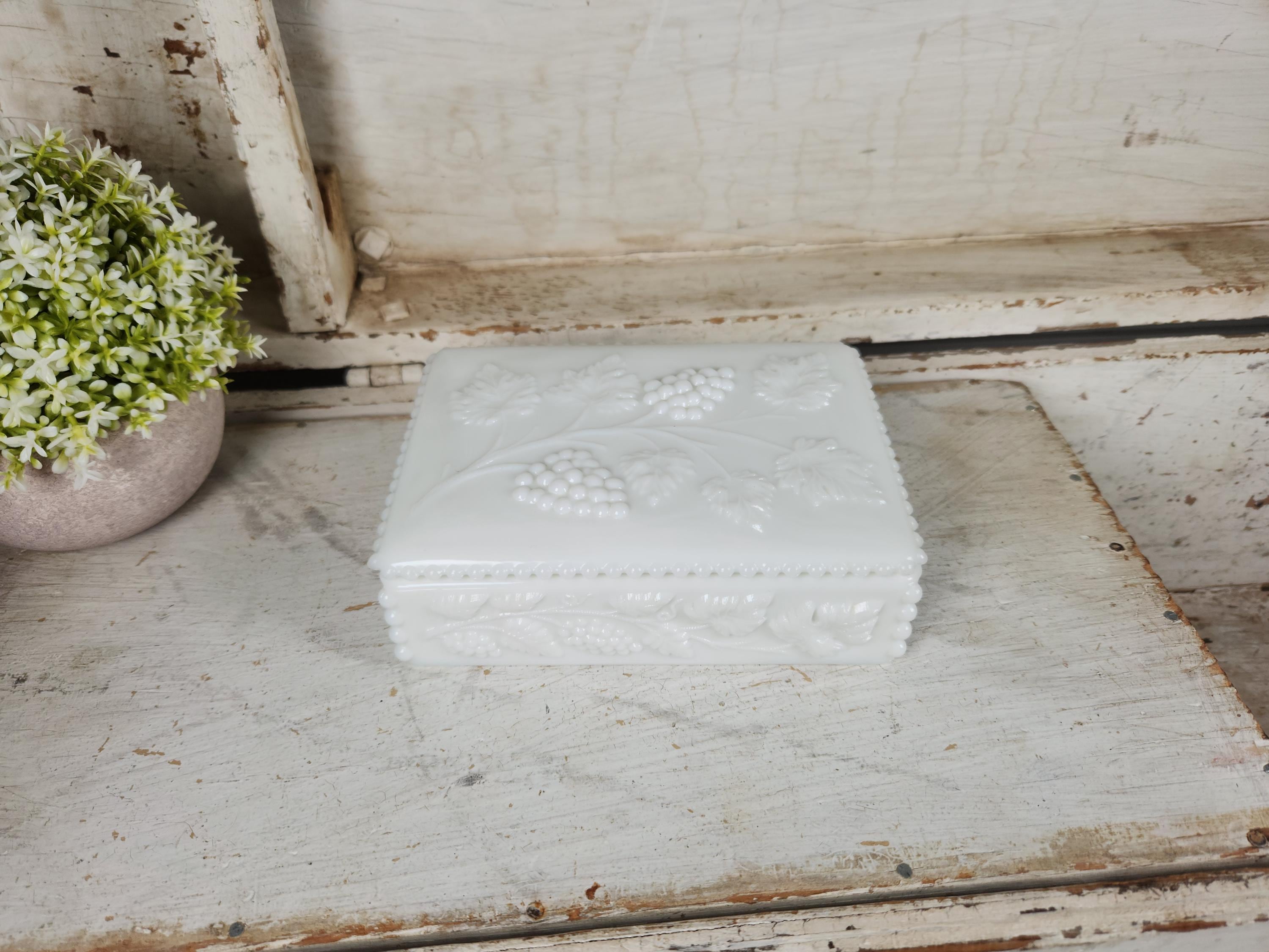 Fenton Cigarette Box - Etsy