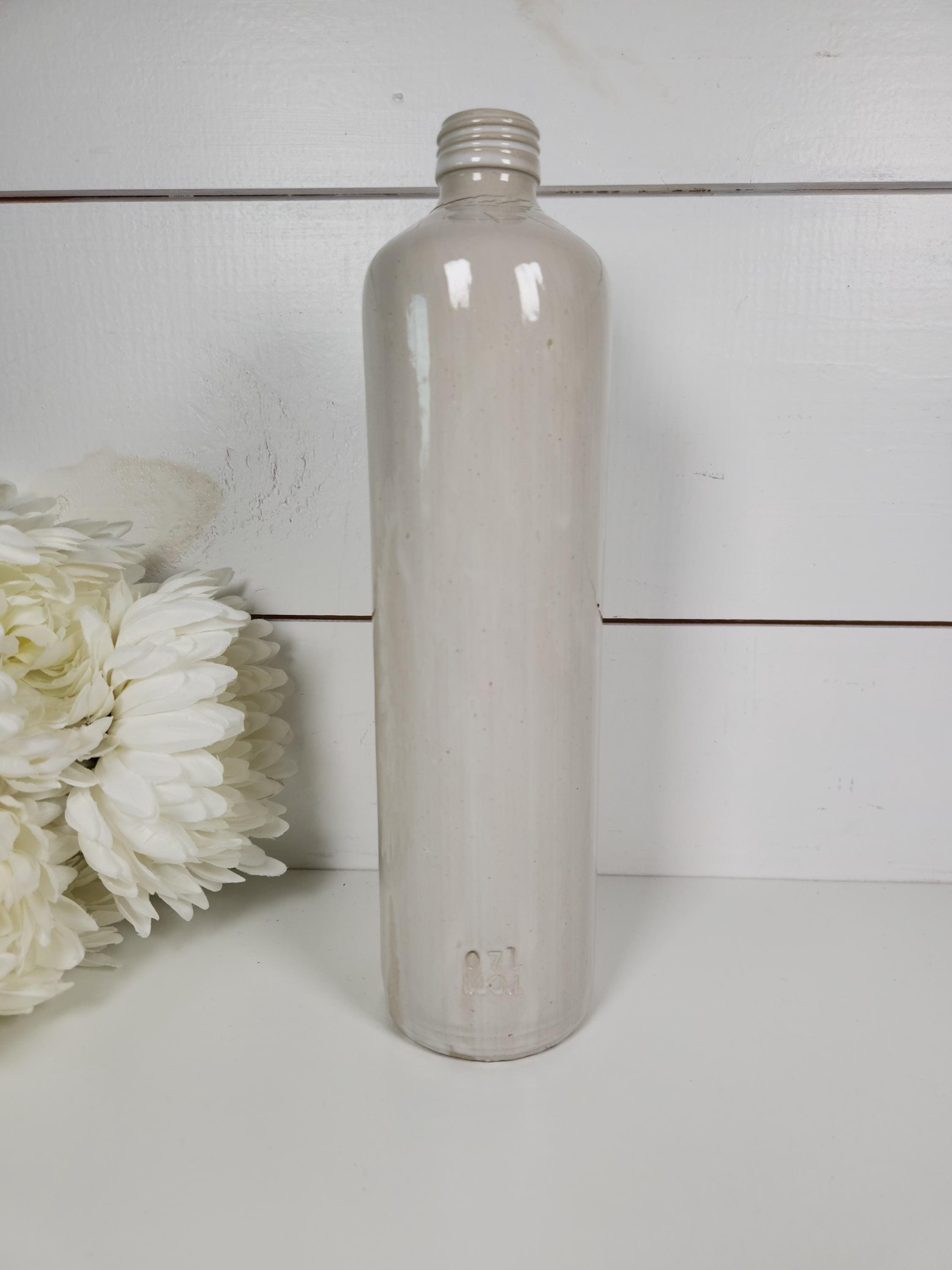 Antique German Pottery Bottle - Etsy