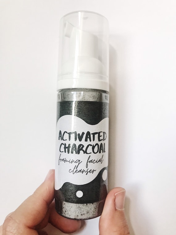 activated charcoal foaming face wash