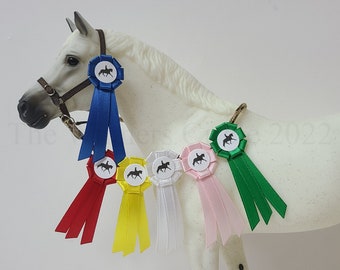 1:9スケール（伝統的）モデル用基本モデル馬術競技用リボンセット