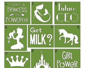 painting stencils etsy