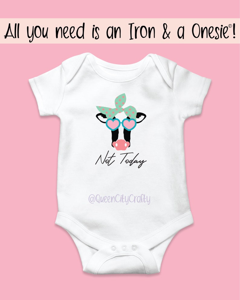 Girls Onesie Decorating Kit Baby Girl Iron on Transfers Girl Etsy