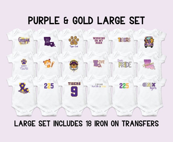 lsu baby onesie