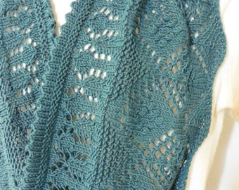 Pattern to Knit "Delight in the Texture" Cowl Infinity Scarf  PDF