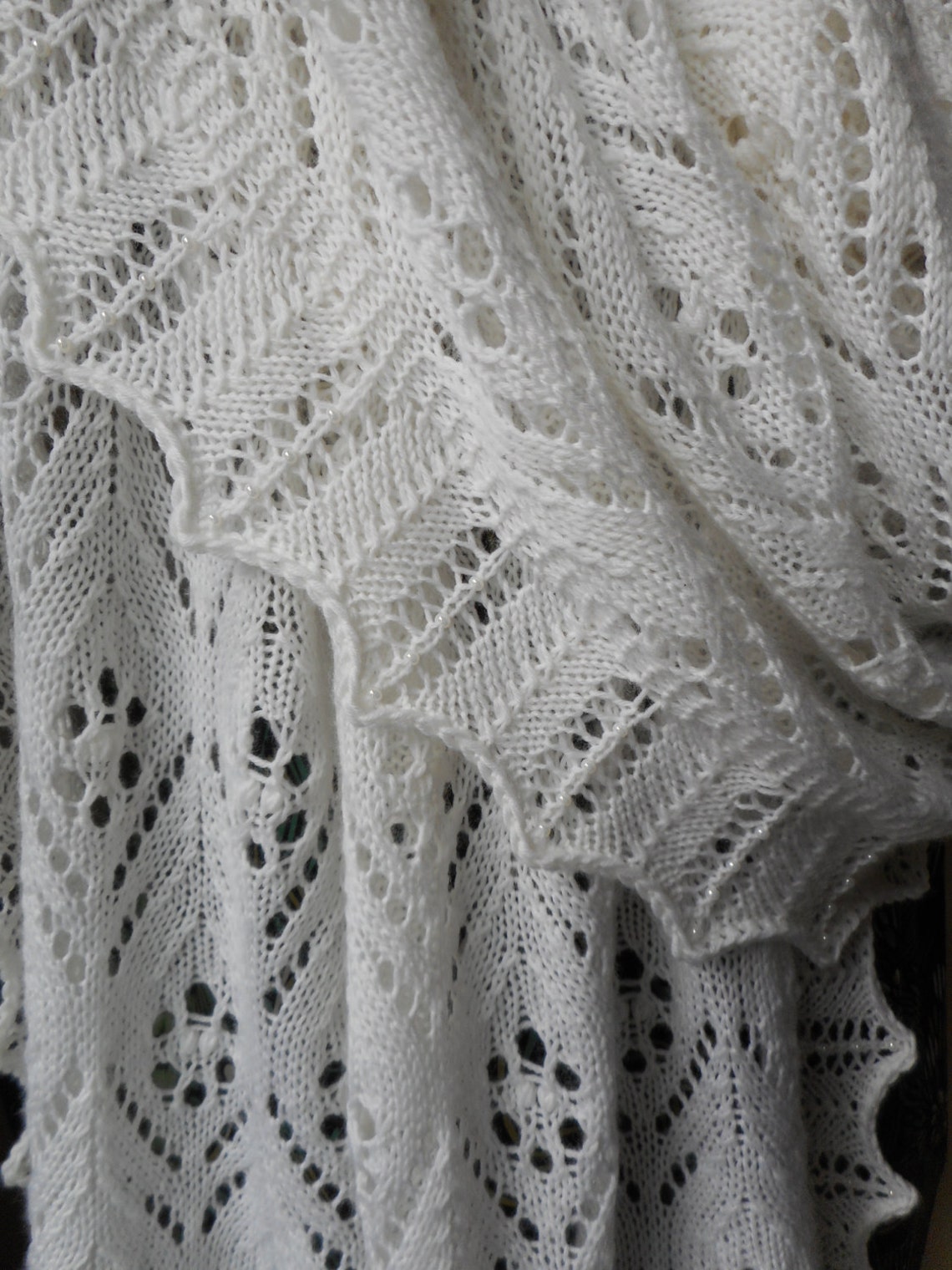 Pattern to Knit Estonian Lace Shawl Fingering weight yarn | Etsy