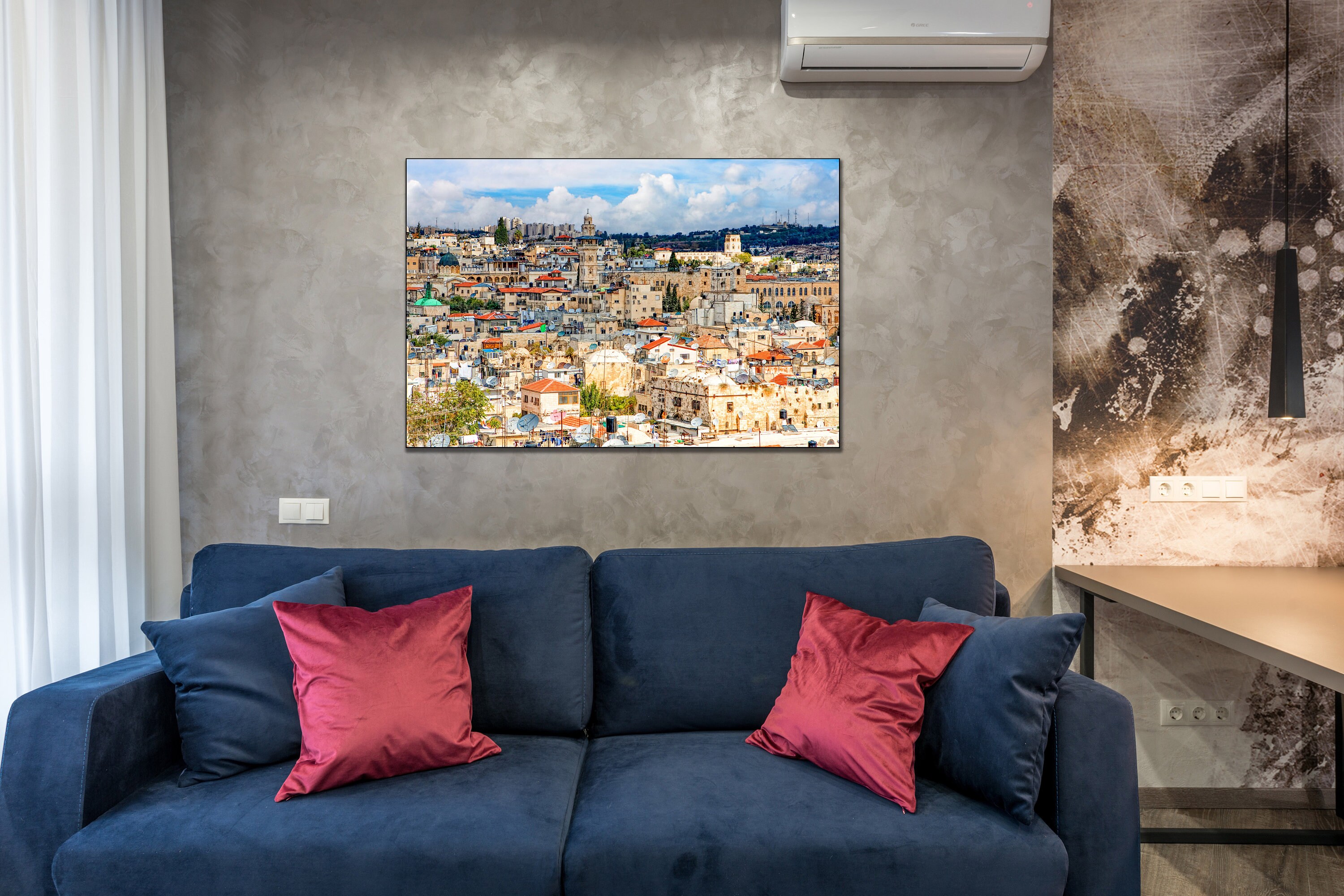 Old City of Jerusalem,jerusalem Canvas, Jerusalem, Jerusalem Art