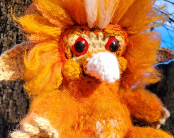 Made to order! Baby Firey from the Labyrinth plush crochet, Didymus, Ludo, Hoggle, Fire Gang, Chilly Down, Fun Gang, Fire Gang