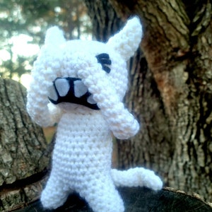 Made to order minotaur demon devil crochet plush toy