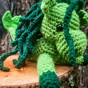 Made to order Kelpie water horse mermaid crochet plush cryptid
