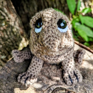 Made to order! Crying Squonk Crochet plush cryptid, stuffed animal