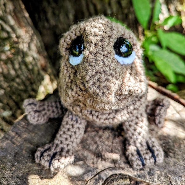 Made to order! Crying Squonk Crochet plush cryptid, stuffed animal