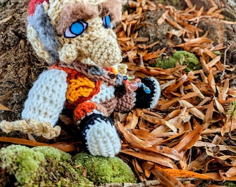 Made to order Labyrinth guide troll gnome crochet plush
