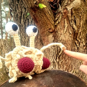 Made to order Flying Spaghetti Monster crochet plush toy FSM Pastafarian
