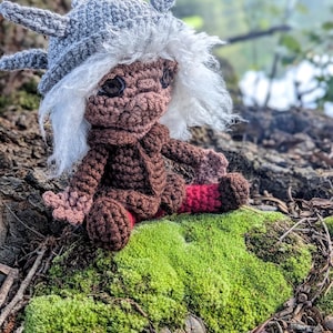 Made to order Labyrinth goblin crochet plush