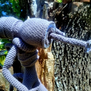 Made to order Alien Xenomorph H R Giger Alien crochet plush amigurumi horror sci-fi collectible memorabilia image 9
