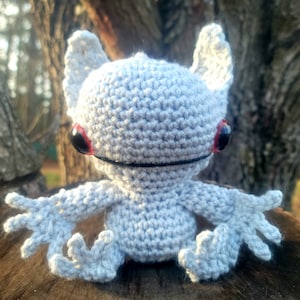 Made to order Kentucky goblin crochet plush little green man alien Hopkinsville Kelly