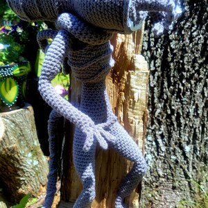 Made to order Alien Xenomorph H R Giger Alien crochet plush amigurumi horror sci-fi collectible memorabilia image 7