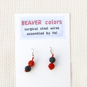 Oregon Beaver Earrings