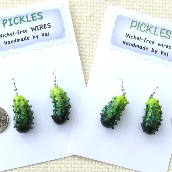 Pickle Earrings+
