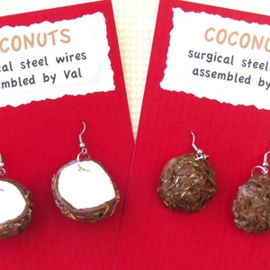 Coconut Earrings