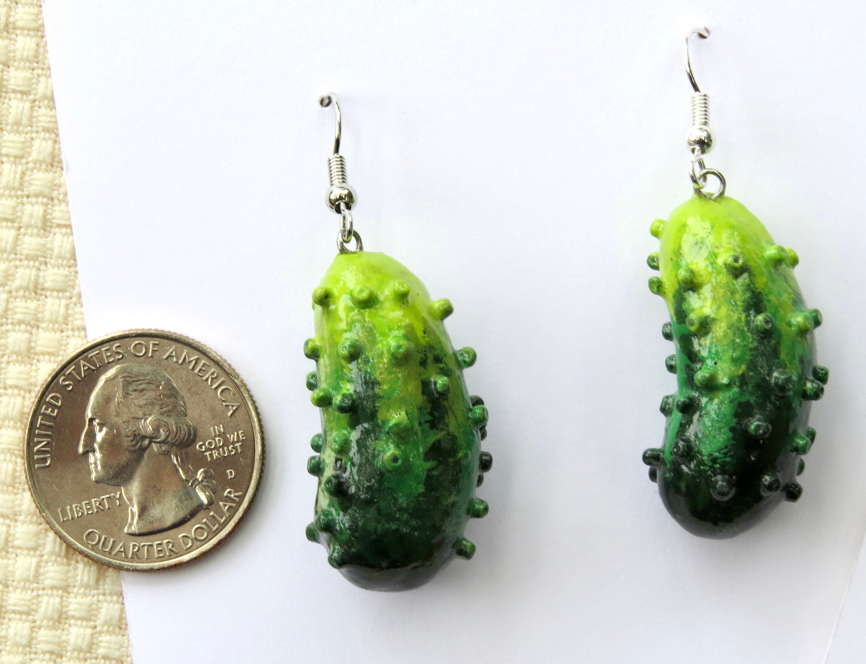 Pickle Earrings Etsy