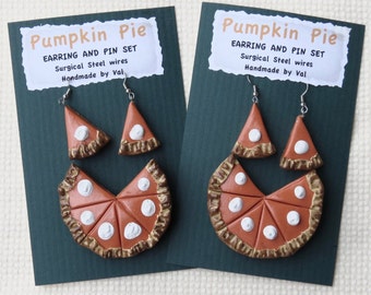 Pumpkin Pie Earrings+