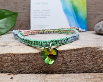 Crystal Heart Choker